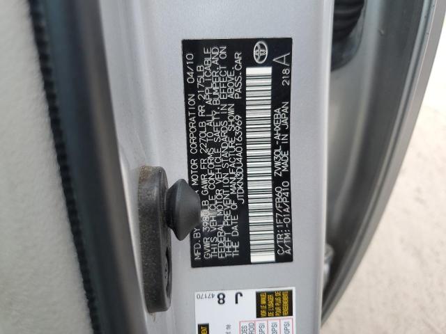 Photo 12 VIN: JTDKN3DU4A0163969 - TOYOTA PRIUS 