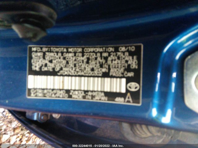 Photo 8 VIN: JTDKN3DU4A0220302 - TOYOTA PRIUS 