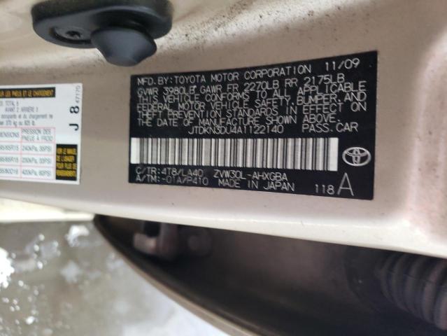 Photo 11 VIN: JTDKN3DU4A1122140 - TOYOTA PRIUS 