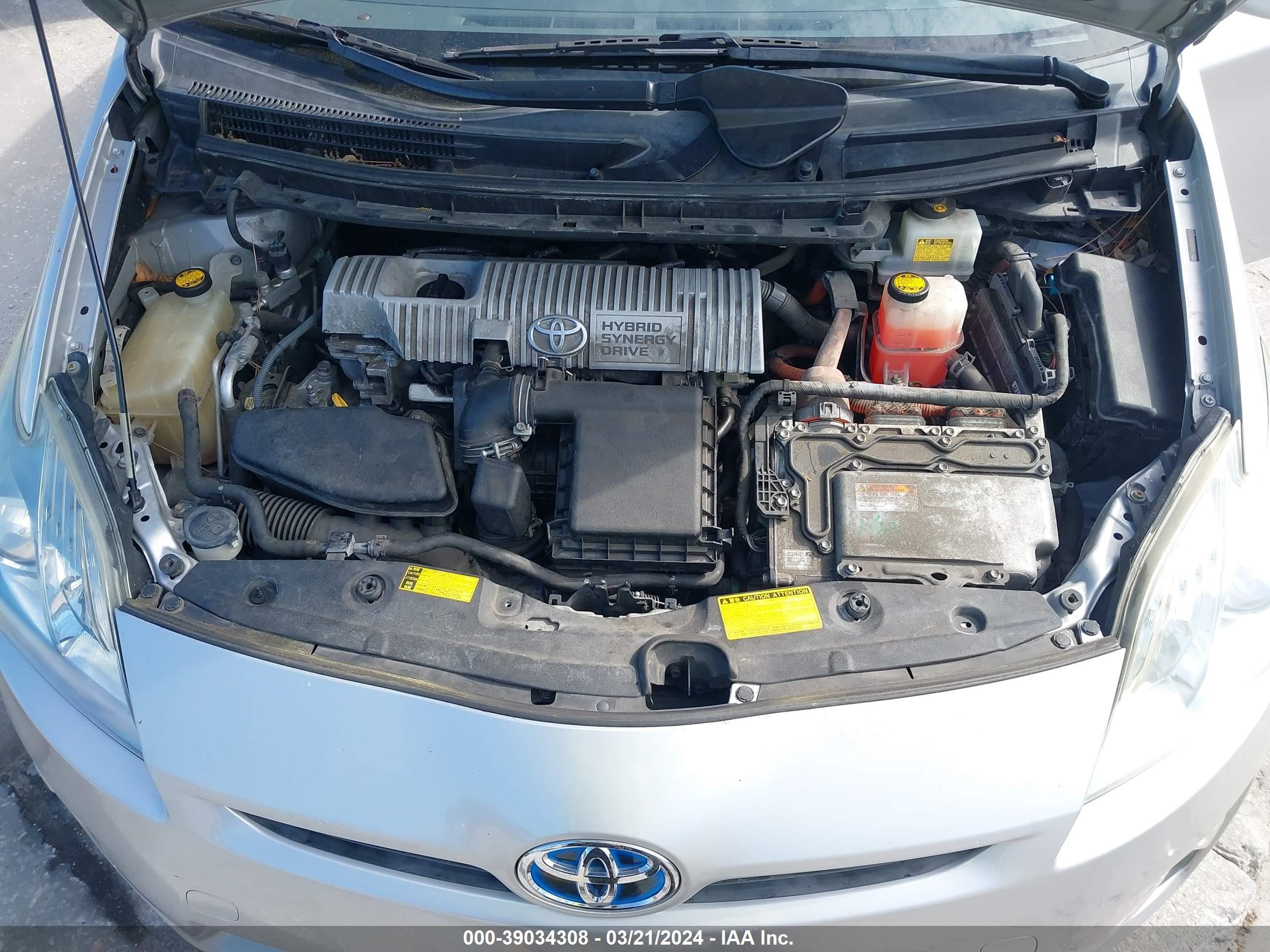 Photo 9 VIN: JTDKN3DU4A1239152 - TOYOTA PRIUS 