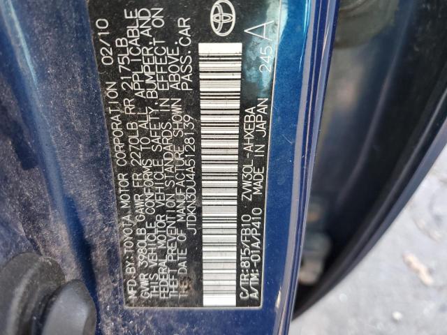 Photo 11 VIN: JTDKN3DU4A5128139 - TOYOTA PRIUS 