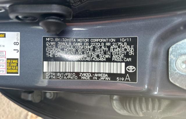 Photo 9 VIN: JTDKN3DU4B1436484 - TOYOTA PRIUS 