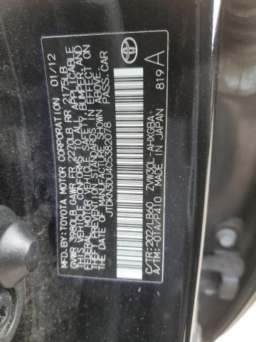 Photo 11 VIN: JTDKN3DU4C5382078 - TOYOTA PRIUS 