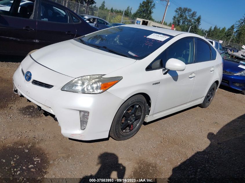 Photo 1 VIN: JTDKN3DU4C5396644 - TOYOTA PRIUS 