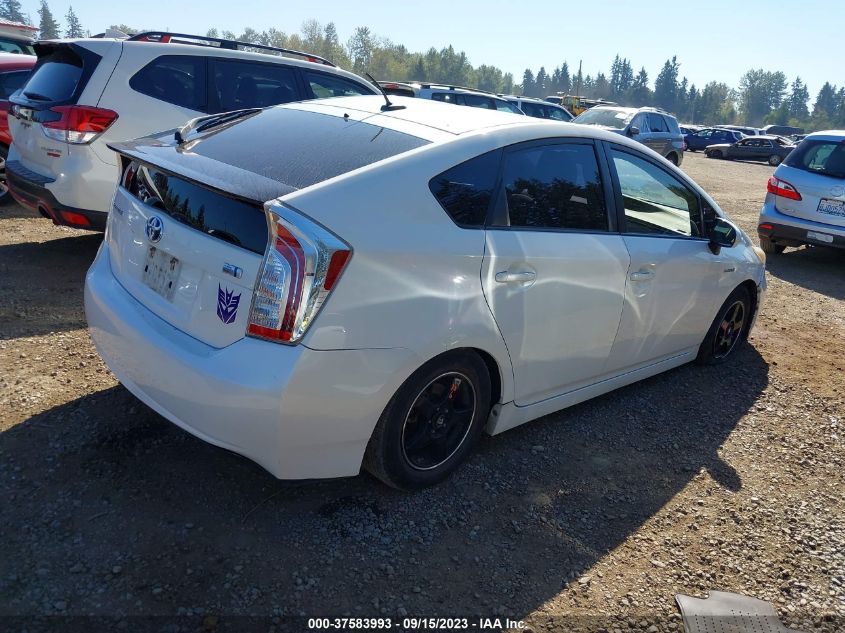 Photo 3 VIN: JTDKN3DU4C5396644 - TOYOTA PRIUS 