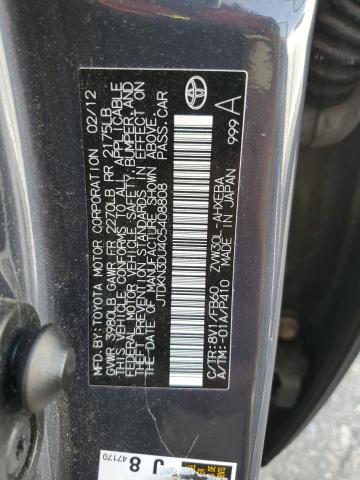 Photo 11 VIN: JTDKN3DU4C5408808 - TOYOTA PRIUS 