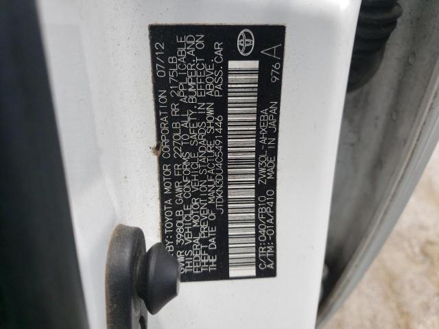 Photo 13 VIN: JTDKN3DU4C5491446 - TOYOTA PRIUS 