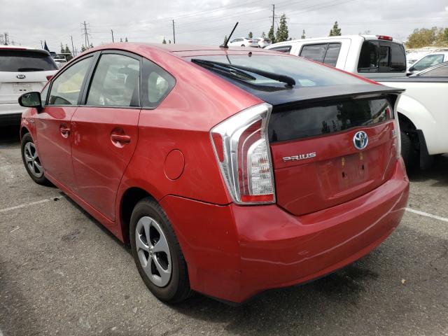 Photo 2 VIN: JTDKN3DU4D1730678 - TOYOTA PRIUS 