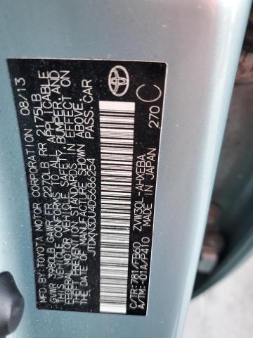 Photo 11 VIN: JTDKN3DU4D5686254 - TOYOTA PRIUS 