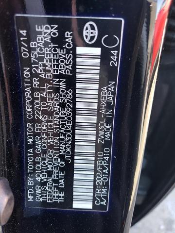 Photo 11 VIN: JTDKN3DU4E0392786 - TOYOTA PRIUS 