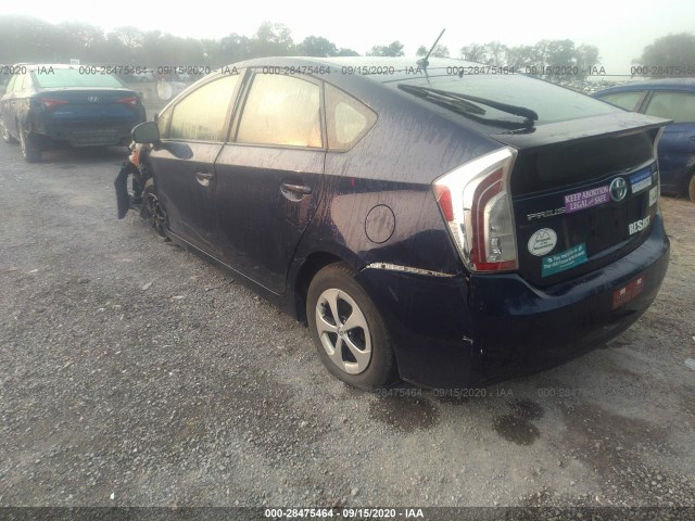 Photo 2 VIN: JTDKN3DU4E1739186 - TOYOTA PRIUS 