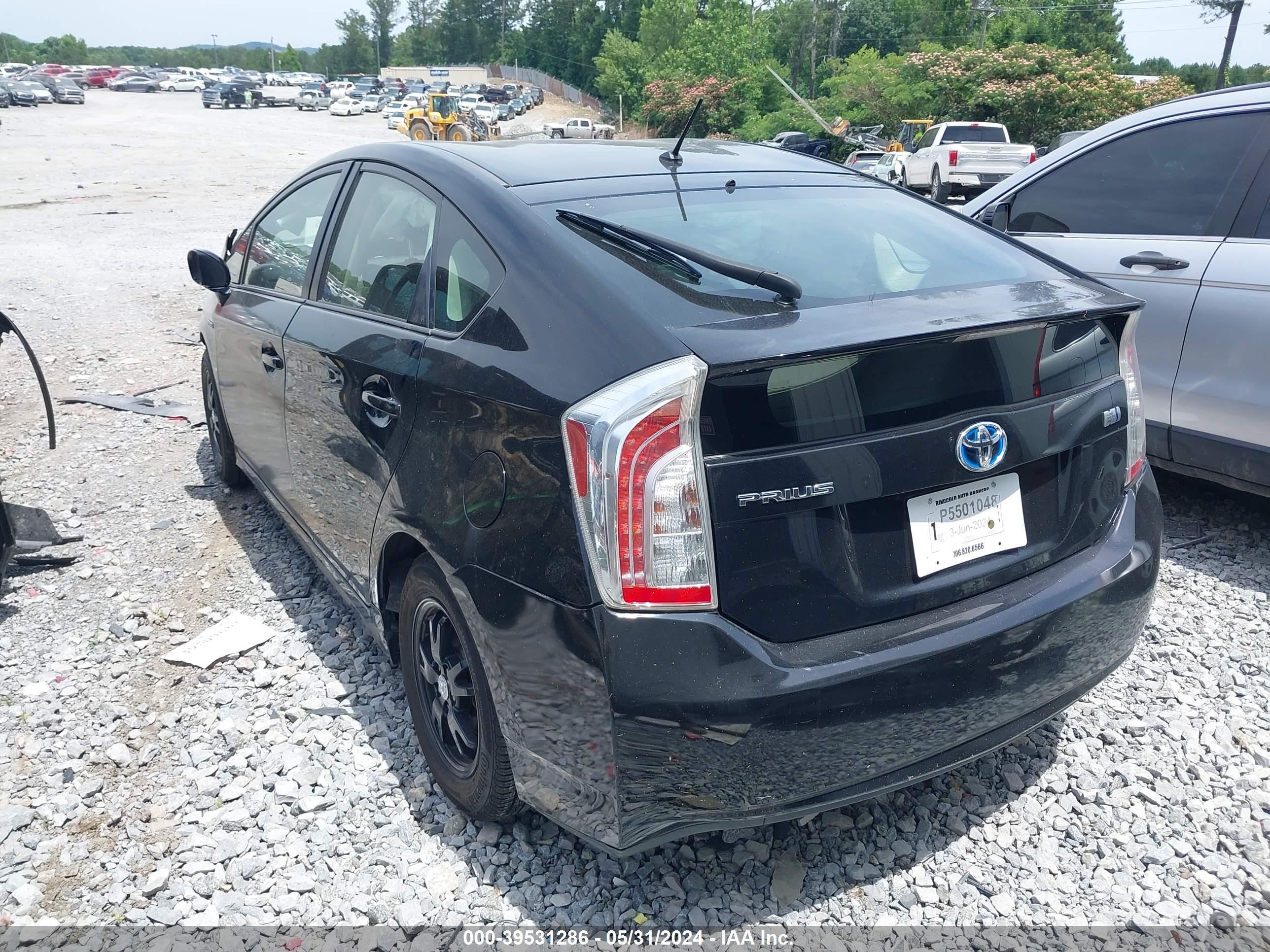 Photo 2 VIN: JTDKN3DU4E1773659 - TOYOTA PRIUS 