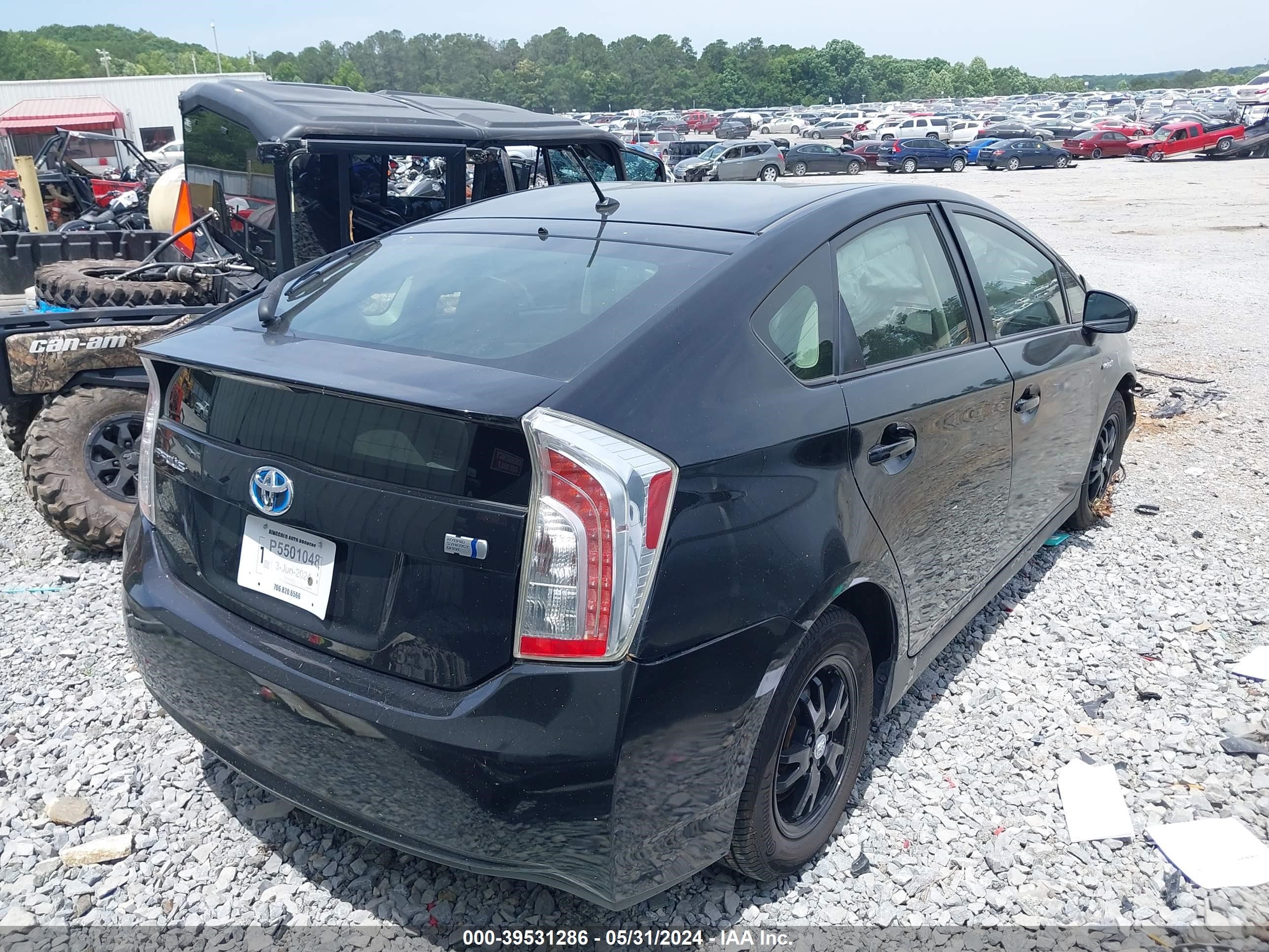 Photo 3 VIN: JTDKN3DU4E1773659 - TOYOTA PRIUS 