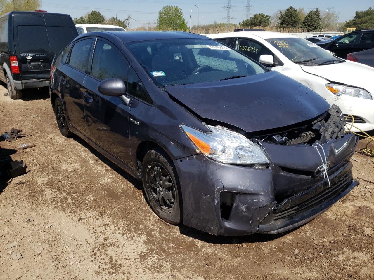 Photo 3 VIN: JTDKN3DU4E1774746 - TOYOTA PRIUS 