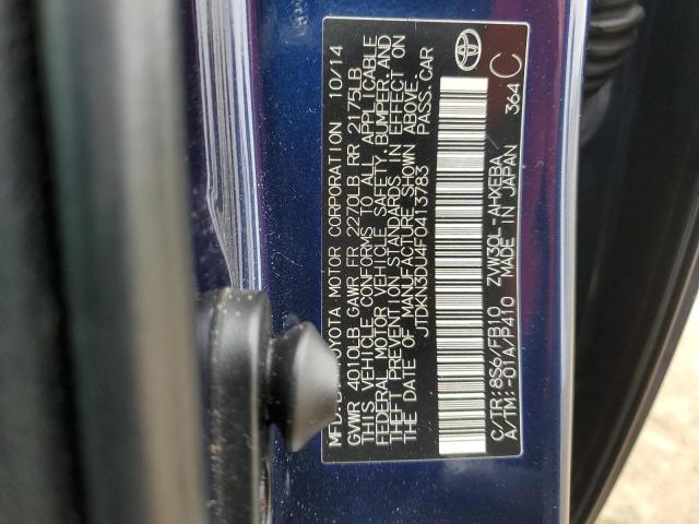 Photo 12 VIN: JTDKN3DU4F0413783 - TOYOTA PRIUS 