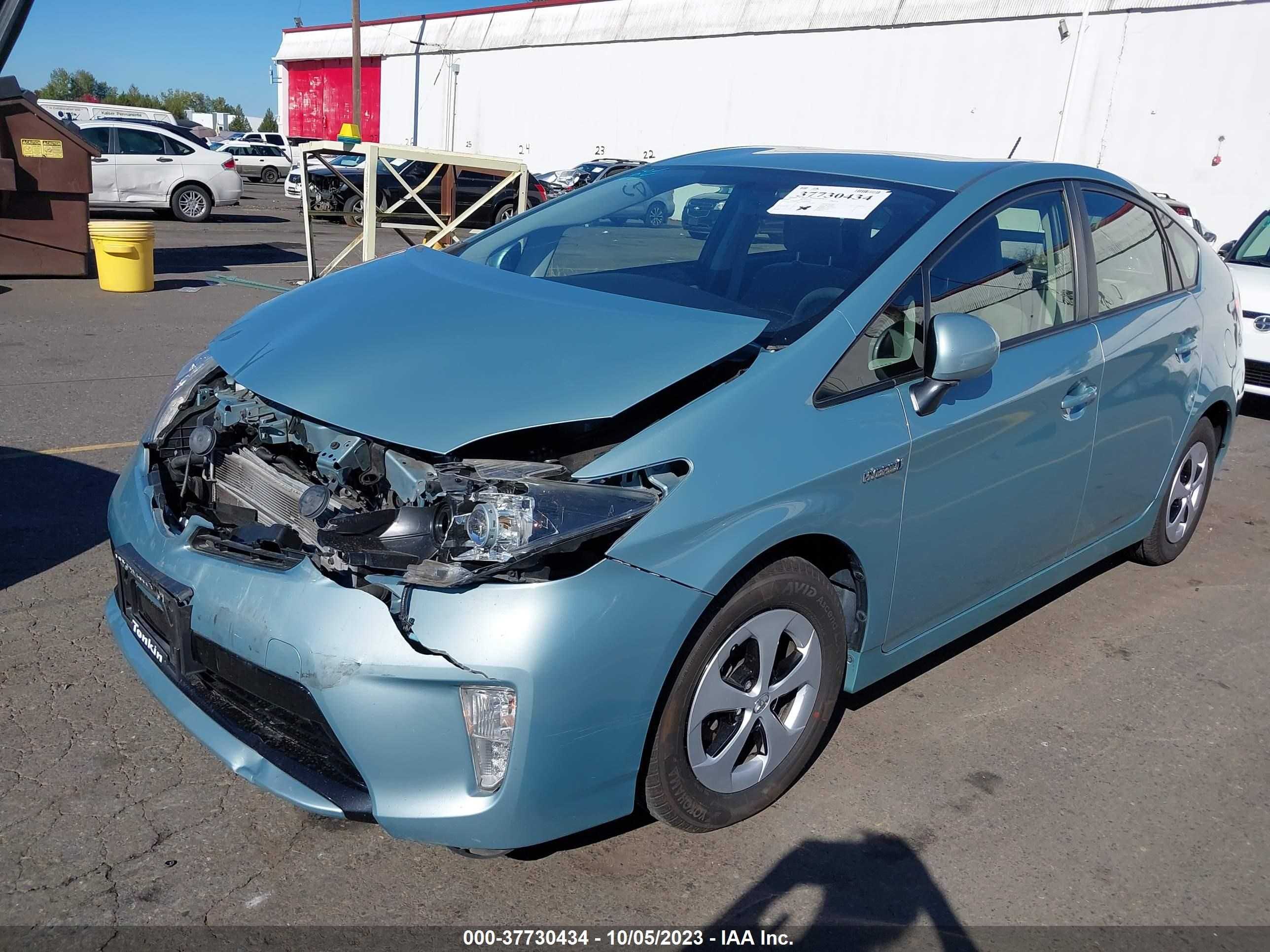 Photo 1 VIN: JTDKN3DU4F1928308 - TOYOTA PRIUS 