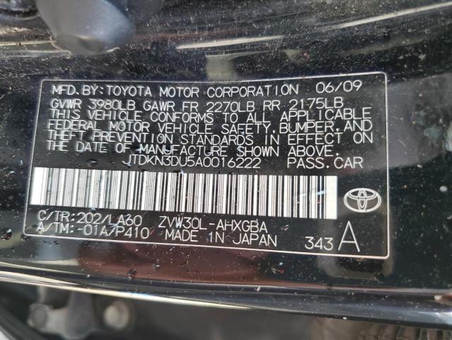 Photo 11 VIN: JTDKN3DU5A0016222 - TOYOTA PRIUS 