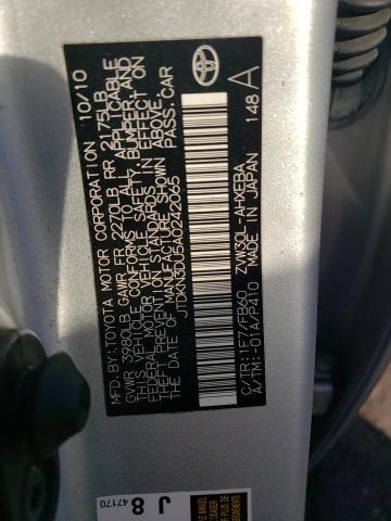 Photo 11 VIN: JTDKN3DU5A0242065 - TOYOTA PRIUS 