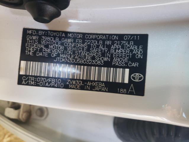 Photo 11 VIN: JTDKN3DU5B0323083 - TOYOTA PRIUS 