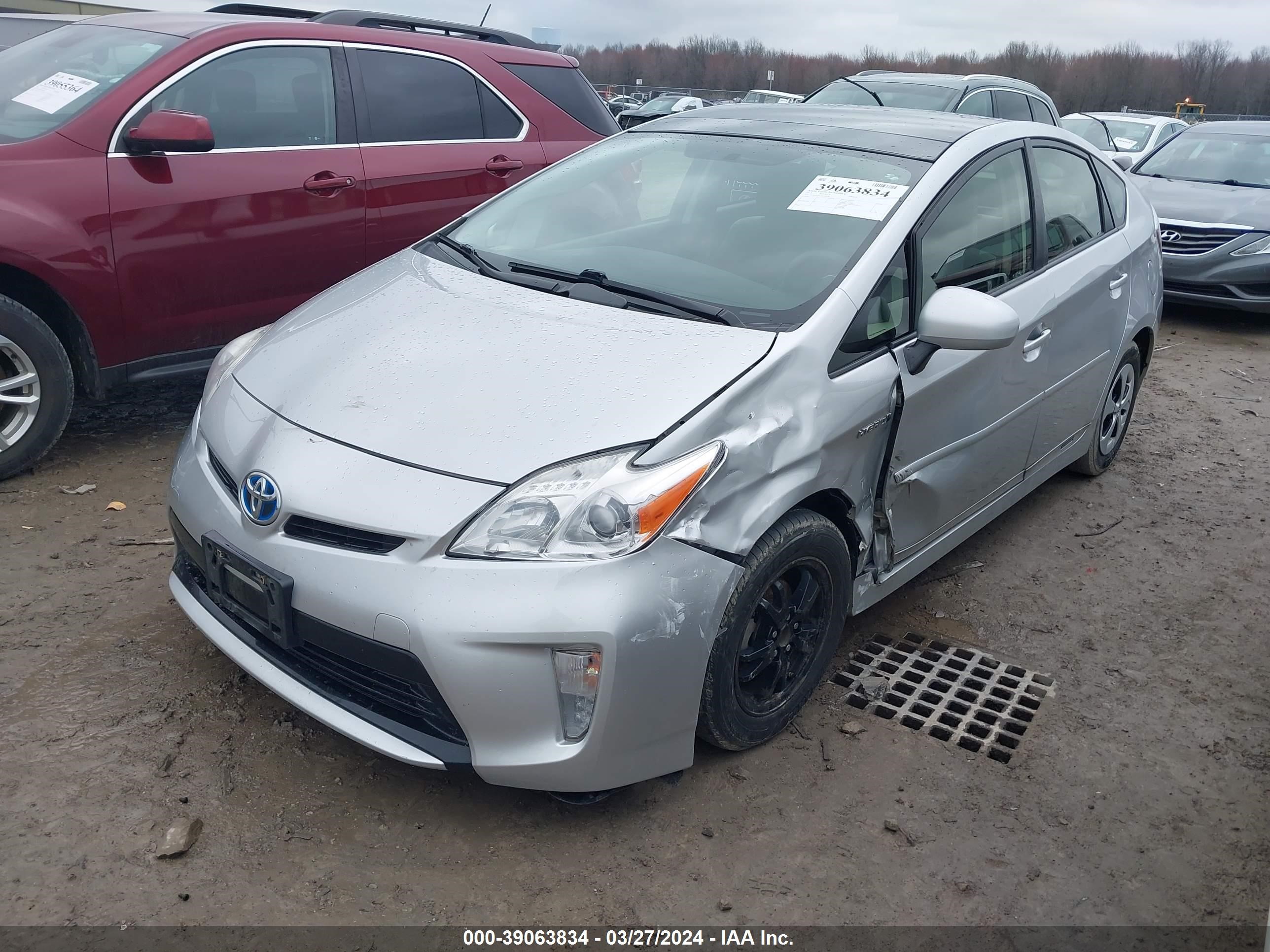 Photo 1 VIN: JTDKN3DU5C5447942 - TOYOTA PRIUS 