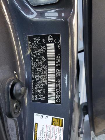 Photo 11 VIN: JTDKN3DU5D5571100 - TOYOTA PRIUS 