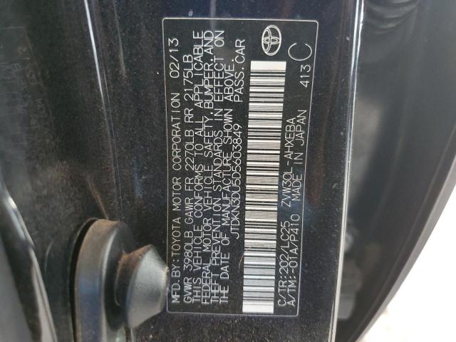 Photo 11 VIN: JTDKN3DU5D5603849 - TOYOTA PRIUS 