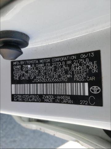 Photo 9 VIN: JTDKN3DU5D5663792 - TOYOTA PRIUS 