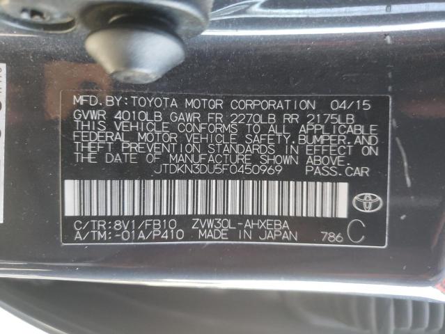 Photo 9 VIN: JTDKN3DU5F0450969 - TOYOTA PRIUS 