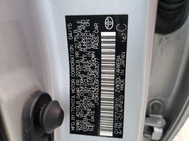 Photo 11 VIN: JTDKN3DU5F0453077 - TOYOTA PRIUS 