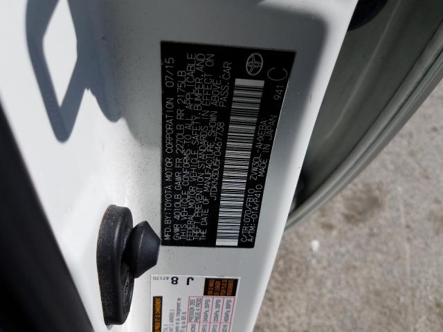 Photo 9 VIN: JTDKN3DU5F0467738 - TOYOTA PRIUS 