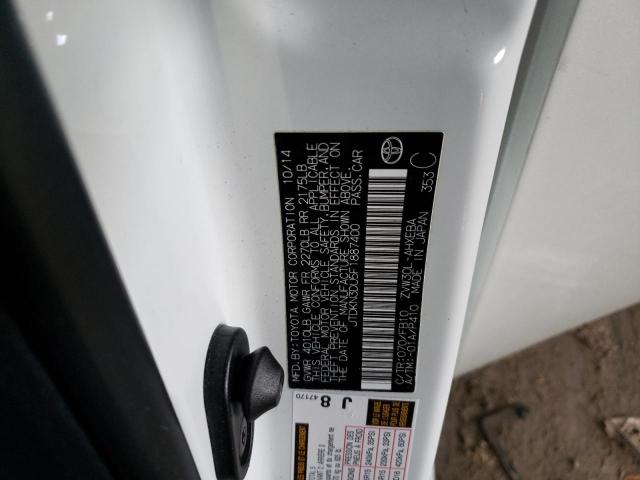 Photo 12 VIN: JTDKN3DU5F1887400 - TOYOTA PRIUS 