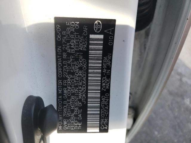 Photo 11 VIN: JTDKN3DU6A0010607 - TOYOTA PRIUS 