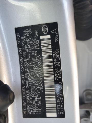 Photo 11 VIN: JTDKN3DU6A0073626 - TOYOTA PRIUS 