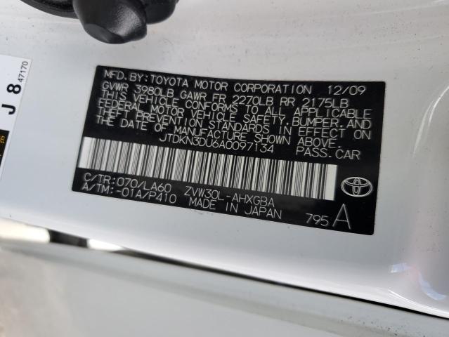 Photo 11 VIN: JTDKN3DU6A0097134 - TOYOTA PRIUS 