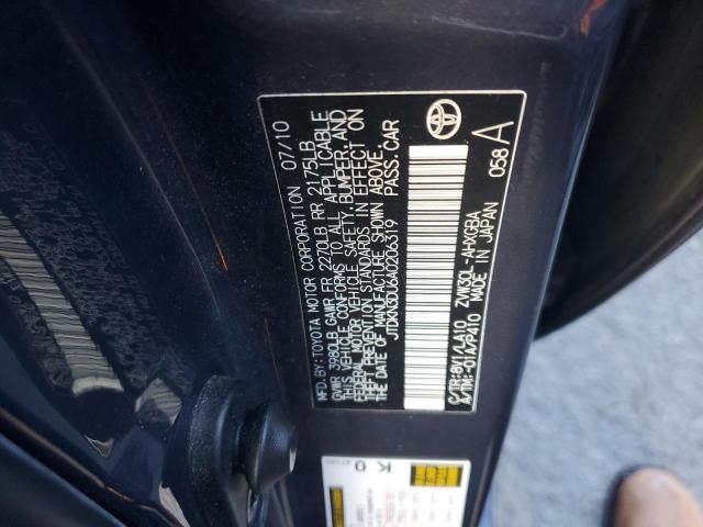 Photo 9 VIN: JTDKN3DU6A0206319 - TOYOTA PRIUS 