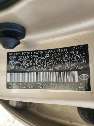 Photo 9 VIN: JTDKN3DU6A0244195 - TOYOTA PRIUS 