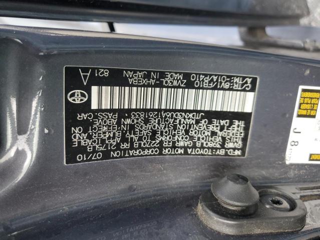 Photo 11 VIN: JTDKN3DU6A1261833 - TOYOTA PRIUS 