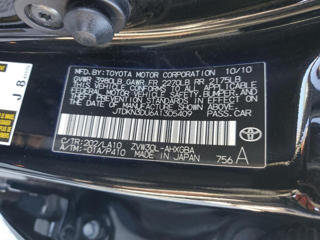 Photo 11 VIN: JTDKN3DU6A1305409 - TOYOTA PRIUS 