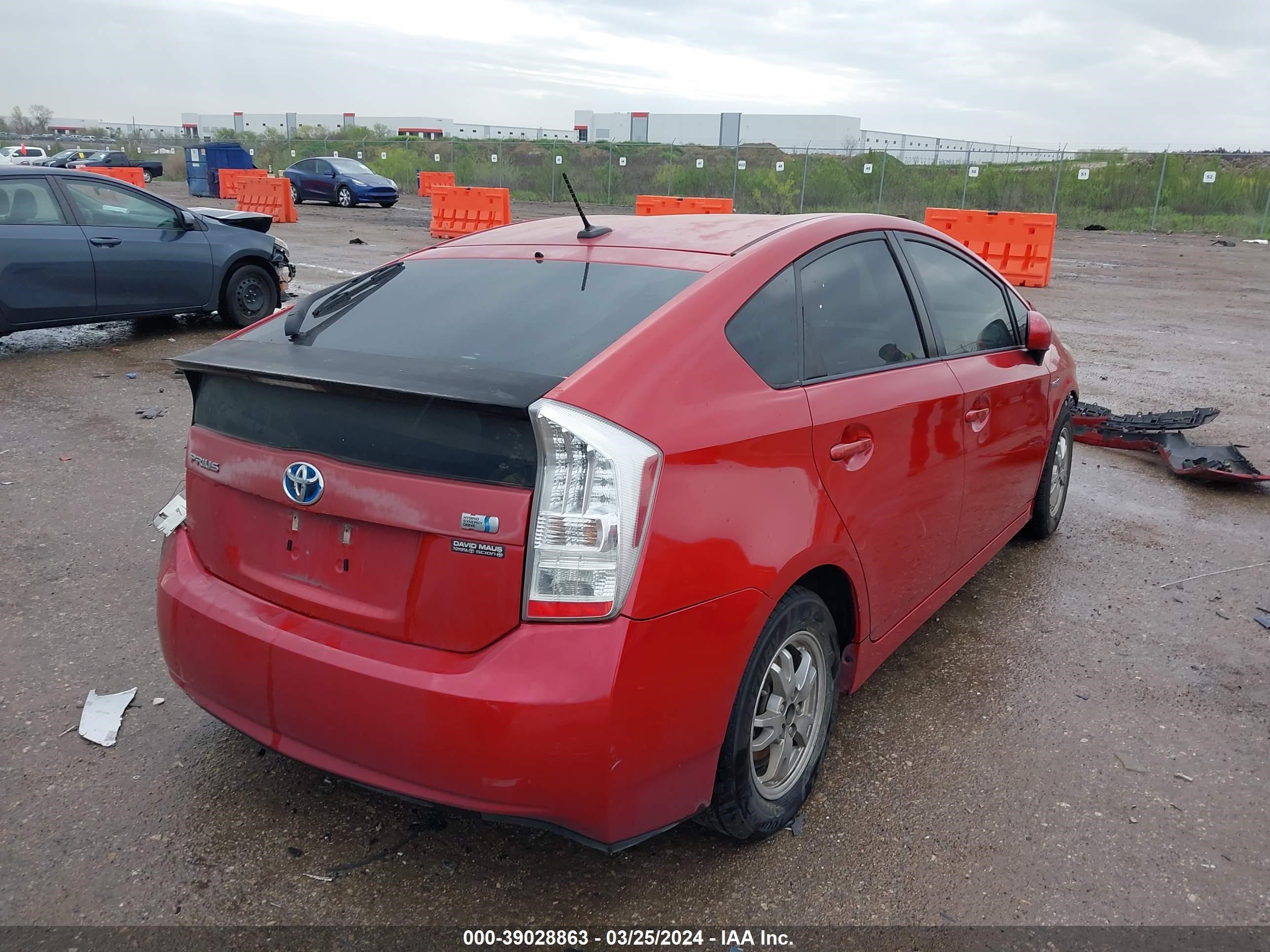 Photo 3 VIN: JTDKN3DU6A5018757 - TOYOTA PRIUS 