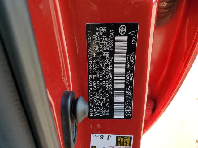 Photo 9 VIN: JTDKN3DU6B5330742 - TOYOTA PRIUS 