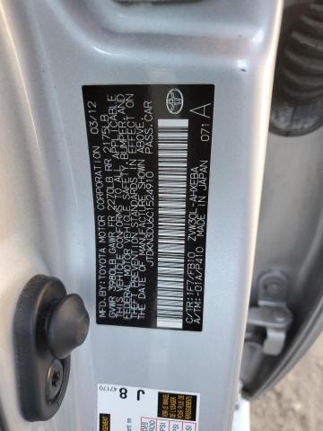 Photo 11 VIN: JTDKN3DU6C1524910 - TOYOTA PRIUS 