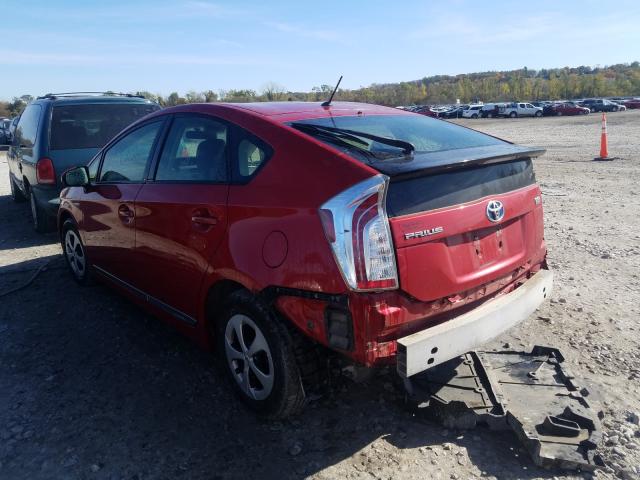 Photo 2 VIN: JTDKN3DU6C1543442 - TOYOTA PRIUS 