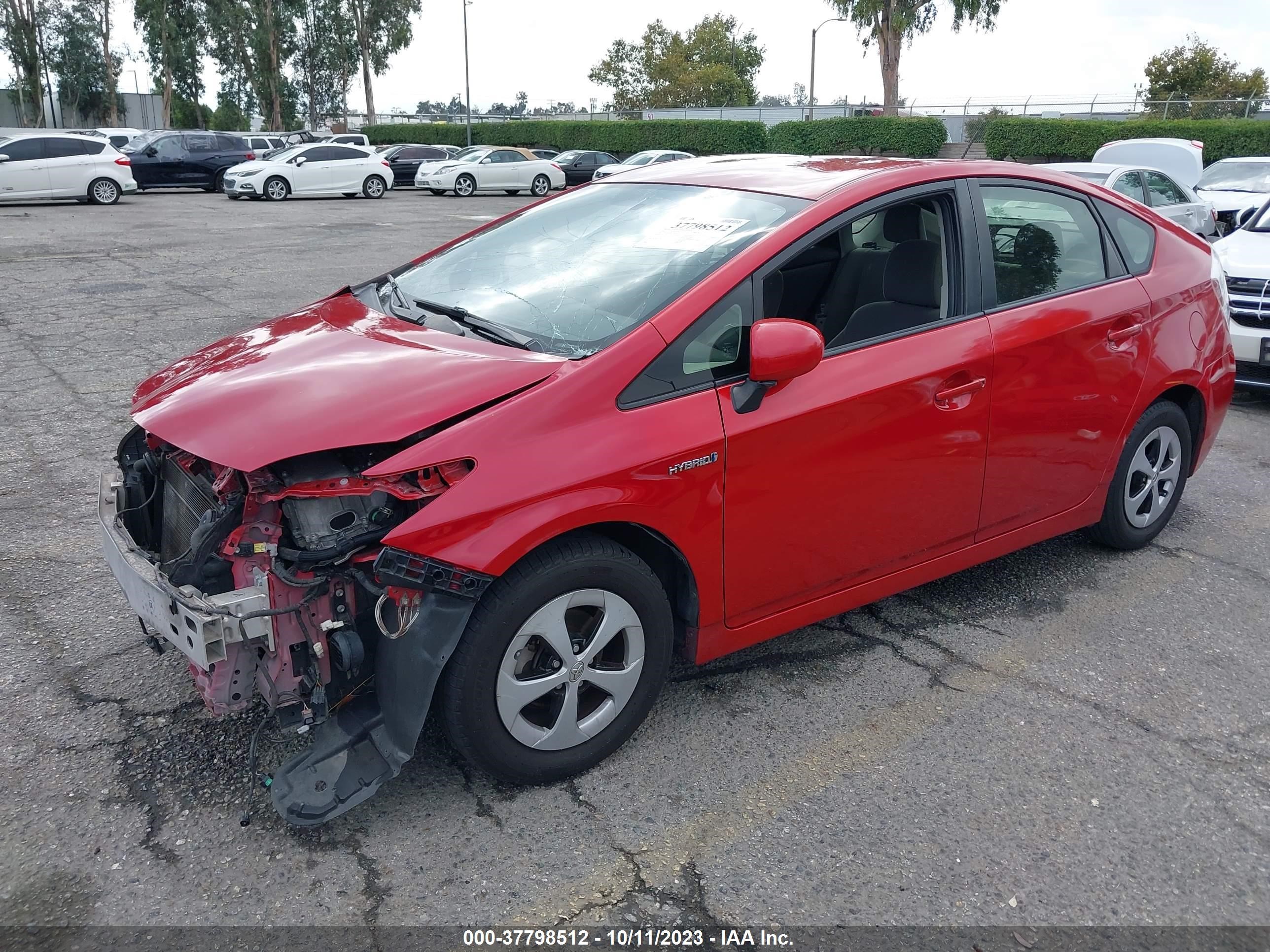 Photo 1 VIN: JTDKN3DU6C1556272 - TOYOTA PRIUS 