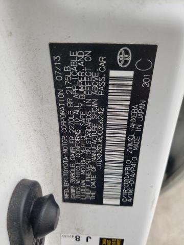 Photo 11 VIN: JTDKN3DU6D0356242 - TOYOTA PRIUS 