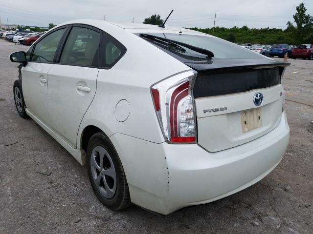 Photo 2 VIN: JTDKN3DU6D1724803 - TOYOTA PRIUS 