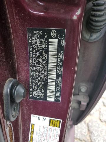 Photo 11 VIN: JTDKN3DU6D5574944 - TOYOTA PRIUS 