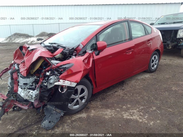 Photo 1 VIN: JTDKN3DU6E0374628 - TOYOTA PRIUS 