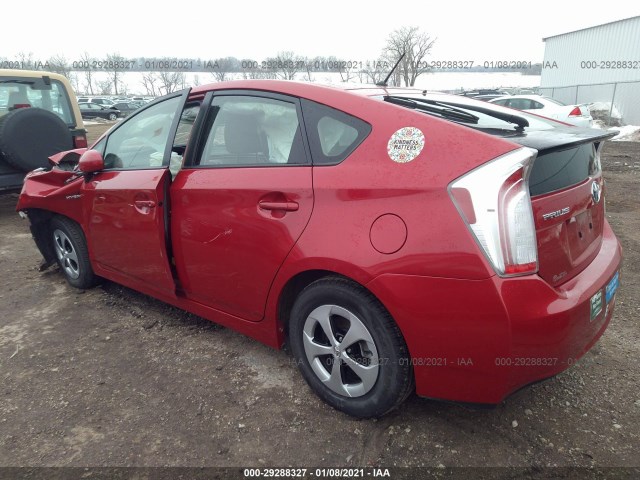 Photo 2 VIN: JTDKN3DU6E0374628 - TOYOTA PRIUS 