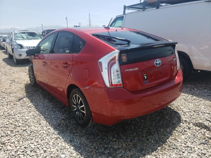 Photo 2 VIN: JTDKN3DU6E1794318 - TOYOTA PRIUS 