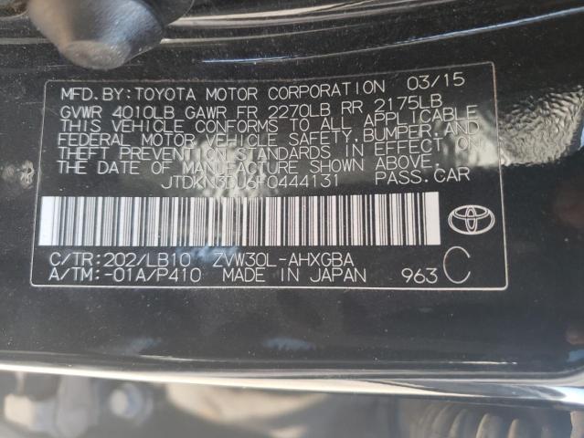 Photo 11 VIN: JTDKN3DU6F0444131 - TOYOTA PRIUS 